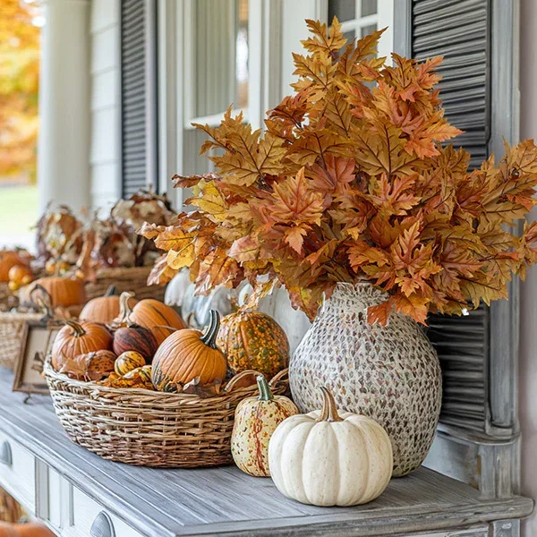 Brown Maple Leaf Spray, Set of 3 – Decor Steals