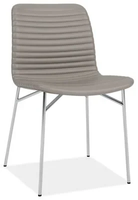 Cato Synthetic Leather Chair – Modern Dining Room & Kitchen Furniture – Room & Board