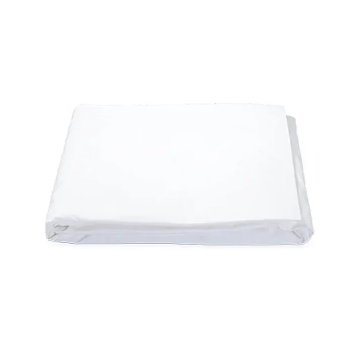 Ceylon White King Fitted Sheet by Matouk