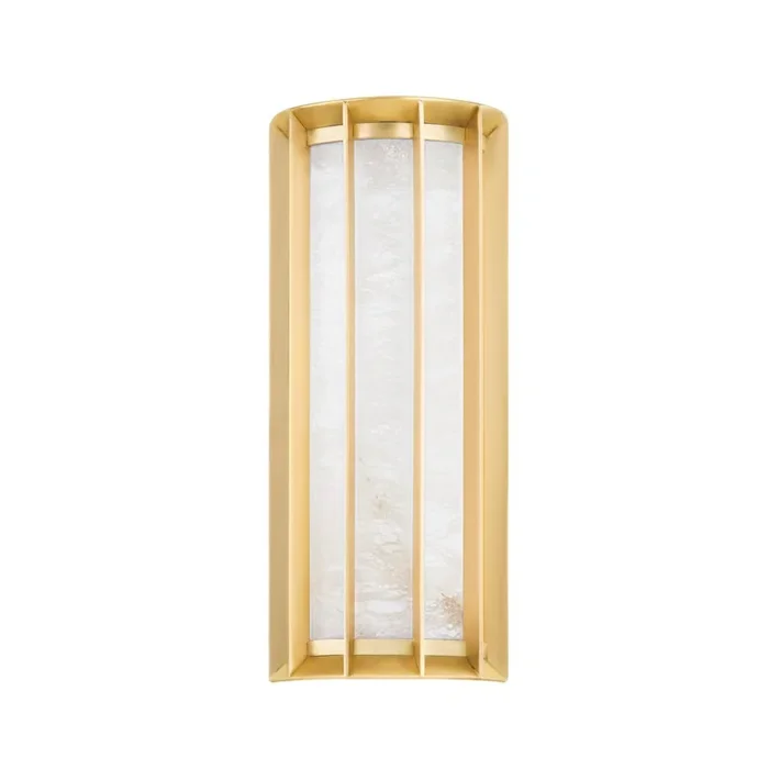 Corbett Lighting – 346-14-VB – LED Wall Sconce – Leda – Vintage Brass