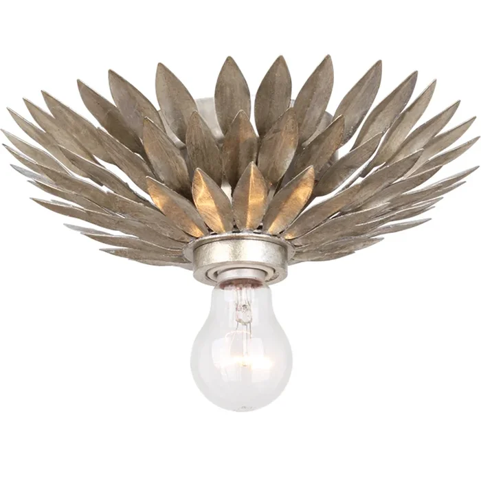 Crystorama – 500-SA – One Light Wall Sconce – Broche – Antique Silver – 500SA