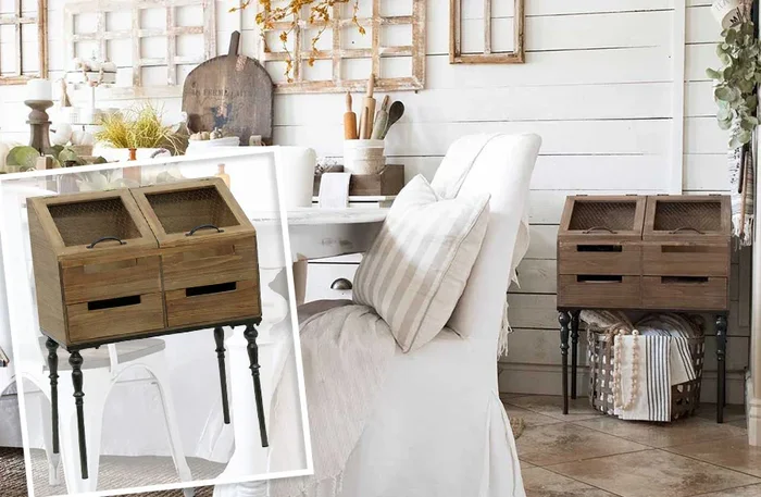 Cubby Table | Wood Cubby Table – Decor Steals