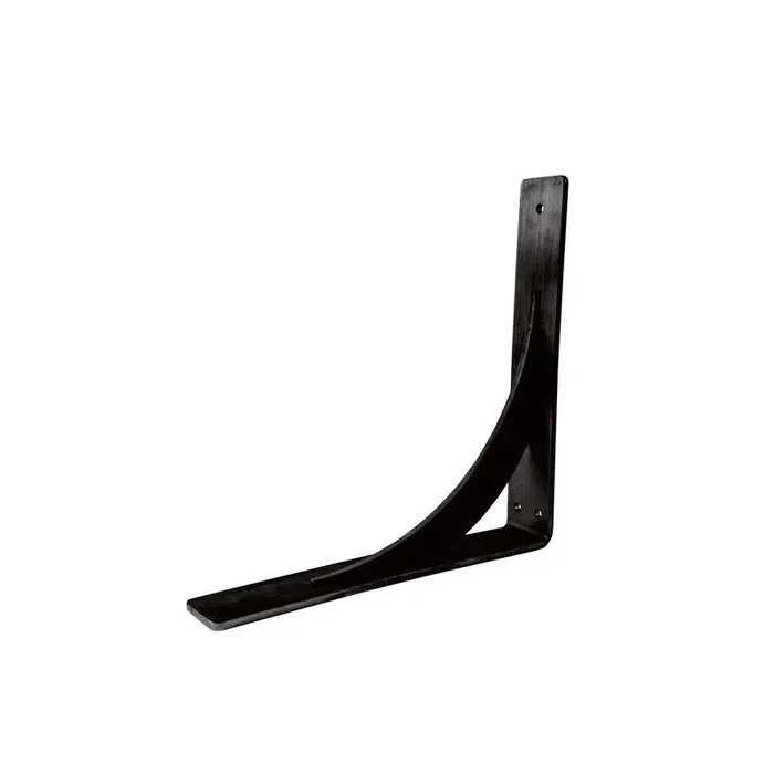 Delta 20 in. L Black Steel Heavy-Duty Countertop Support Bracket