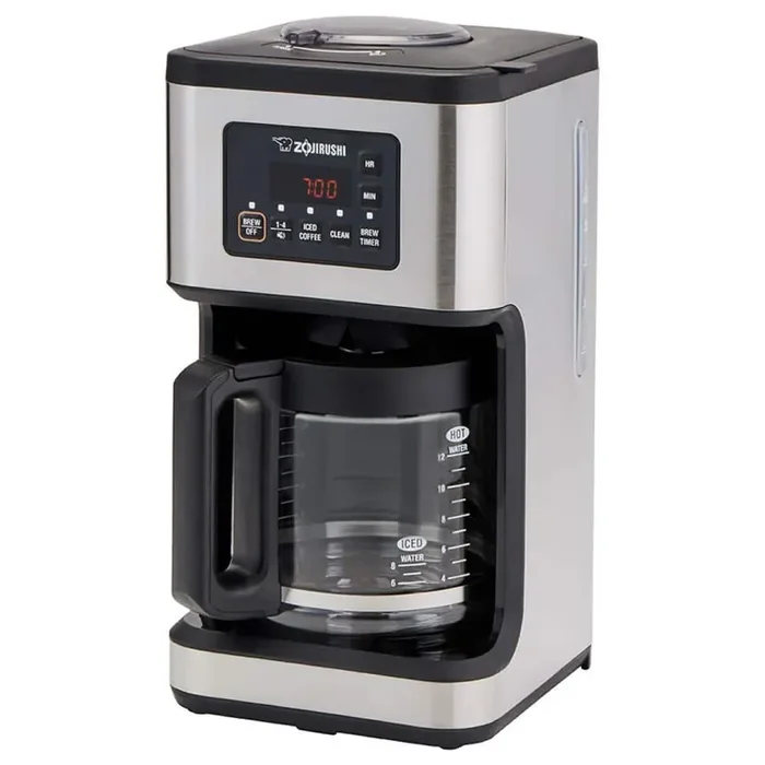 Dome Brew Programmable 12-Cup Coffee Maker Stainless