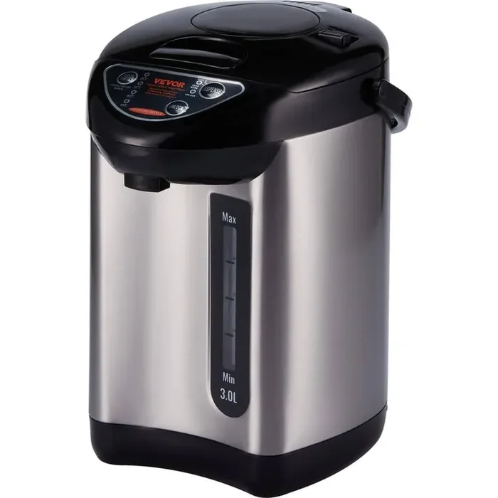 Electric Kettle Adjustable 4 Temperatures Water Boiler and Warmer Hot Water Dispenser Countertop Water Heater 3L/102 oz.