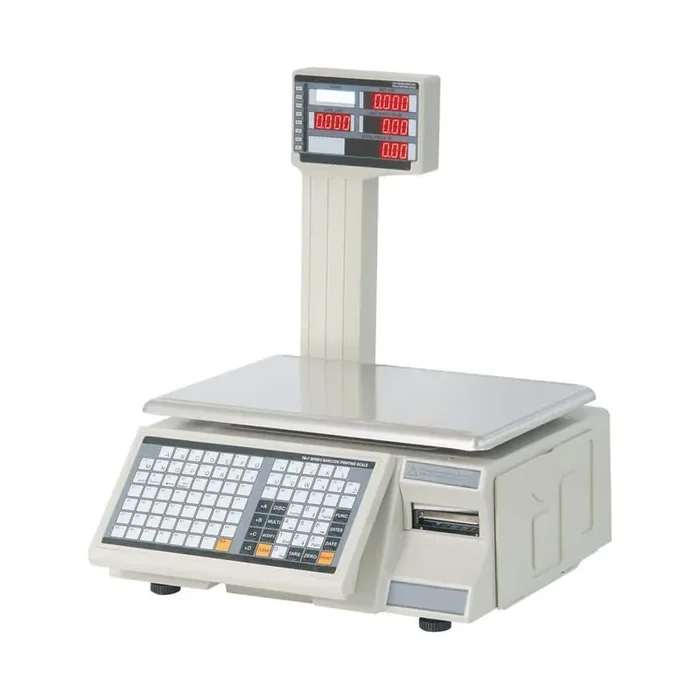 Electronic Price Computing Scale, 30 KG Digital Deli Weighing Scale, LCD and Fruit Scale, LED Commercial Food Scale