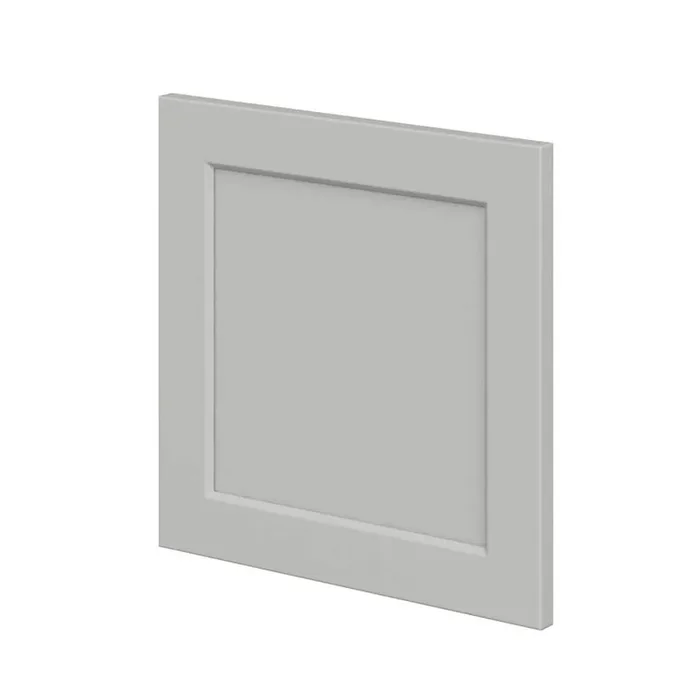 Emerson 15 in. W x 0.75 in. D x 15 in. H in Whisper Gray Kitchen Cabinet Door Sample