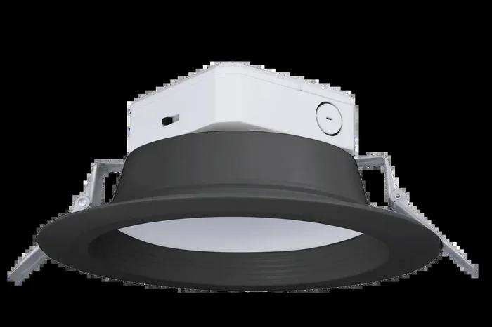 ETI DL-8-30-903-MV-D-BLK 8/10 Inch Multi-Voltage Downlight 3000K/3500K/4000K/5000K 90 CRI 0-10V Dimming Black Finish (53189112)