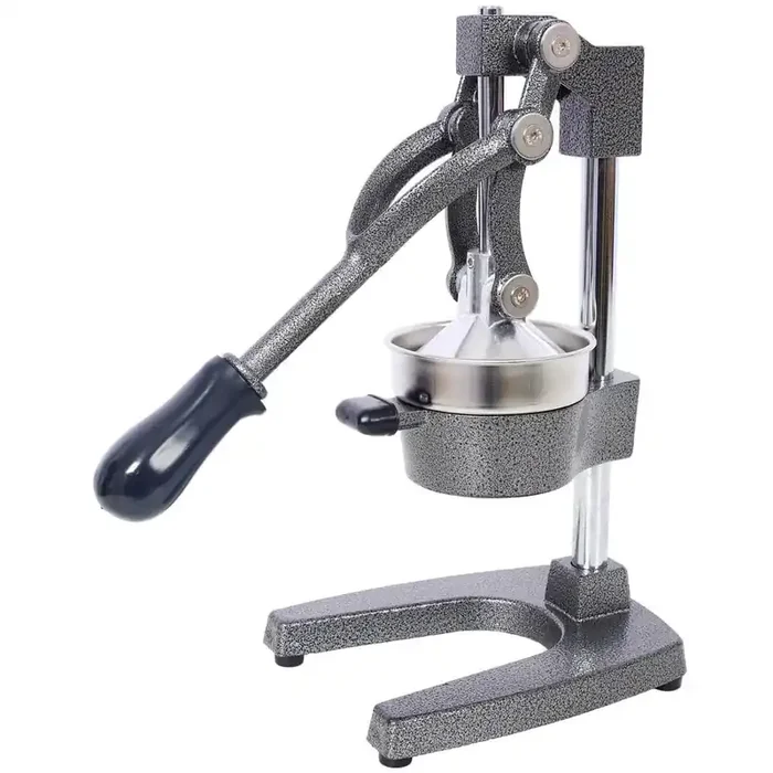 Extra-Large Commercial 11.2 in. W Cast Iron Grey Hand Press Juicer Countertop Squeezer for Fresh Orange Juice