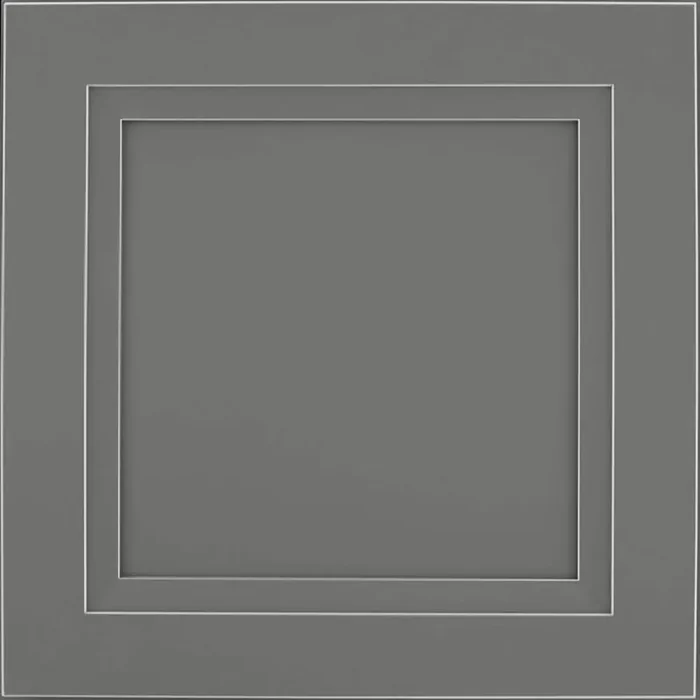 Garner 11 9/16-in. W x 3/4-in. D x 11 1/2-in. H in Painted Boulder Cabinet Door Sample