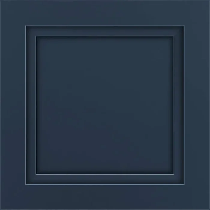 Garner 11 9/16-in. W x 3/4-in. D x 11 1/2-in. H in Painted Navy Cabinet Door Sample