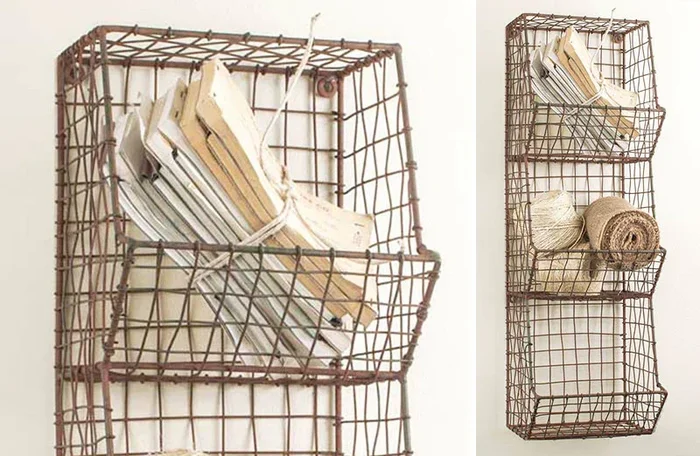 General Store Basket | Organized Farmhouse – Decor Steals