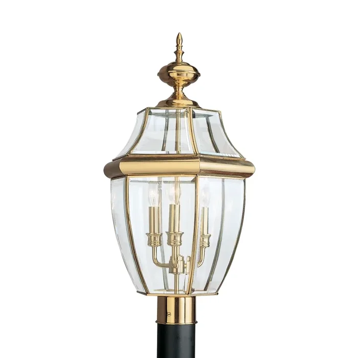 Generation Lighting Lancaster Three Light Outdoor Post Lantern (8239-02)