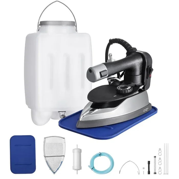 Gravity Feed Steam Iron, 1000W Gravity Feed Iron with 3.5 L Large Capacity Tank, Non-Stick, 2025 Upgrade