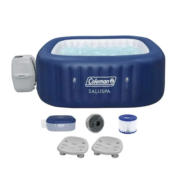 Hawaii 6-Person 140-Jet Inflatable Hot Tub with Spa Seat (2-Pack)