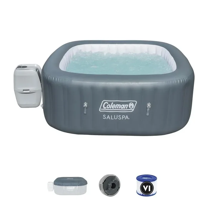 Hawaii AirJet 6-Person 140 Jet 120 V Inflatable Hot Tub with EnergySense Cover