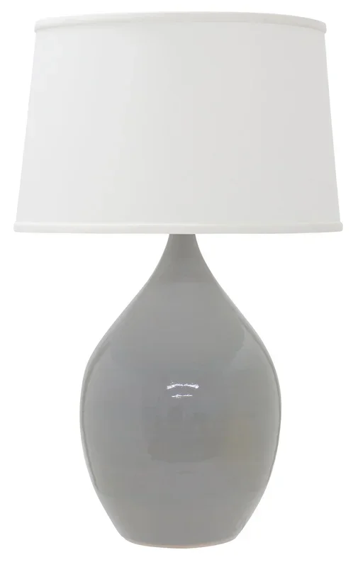 House of Troy – GS202-GG – One Light Table Lamp – Scatchard – Gray Gloss