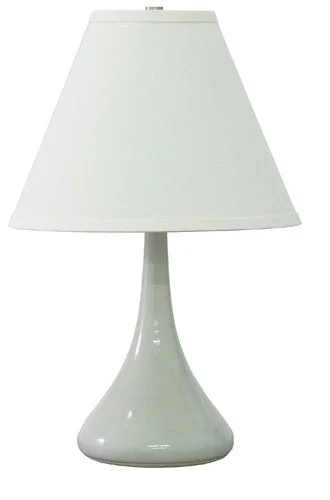House of Troy – GS802-GG – One Light Table Lamp – Scatchard – Gray Gloss