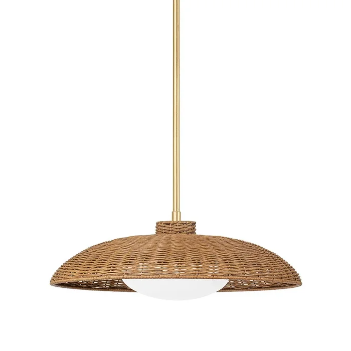 Hudson Valley – One Light Pendant – Delano – 1923VGL