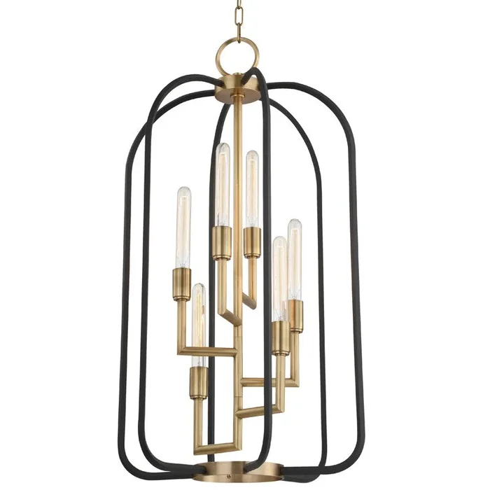 Hudson Valley – Six Light Chandelier – Angler
