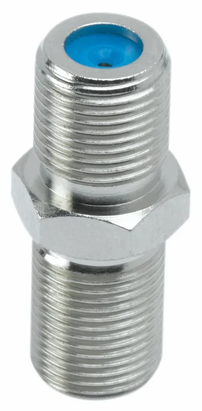 Ideal 3Ghz F-Type Female-To-Female Coax Splice Adaptor 4 Per Card (85-339)