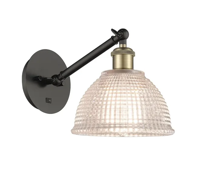 Innovations – 317-1W-BAB-G422 – One Light Wall Sconce – Ballston – Black Antique Brass – 3171WBABG422