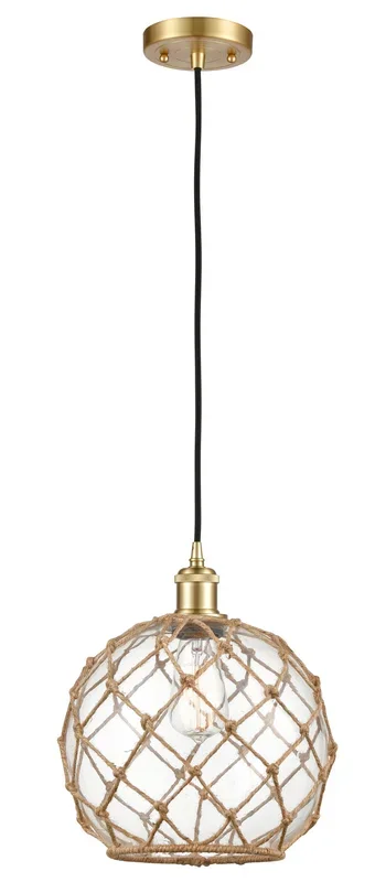 Innovations – 516-1P-SG-G122-10RB-LED – LED Mini Pendant – Ballston – Satin Gold – 5161PSGG12210RBLED