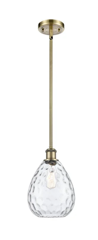 Innovations – 516-1S-AB-G372-LED – LED Mini Pendant – Ballston – Antique Brass – 5161SABG372LED