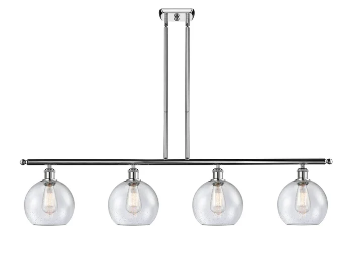 Innovations – 516-4I-PC-G124-8-LED – LED Island Pendant – Ballston – Polished Chrome – 5164IPCG1248LED