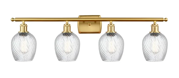 Innovations – 516-4W-SG-G292 – Four Light Bath Vanity – Ballston – Satin Gold – 5164WSGG292