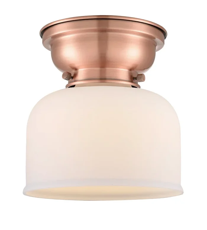 Innovations – 623-1F-AC-G71-LED – LED Flush Mount – Franklin Restoration – Antique Copper – 6231FACG71LED