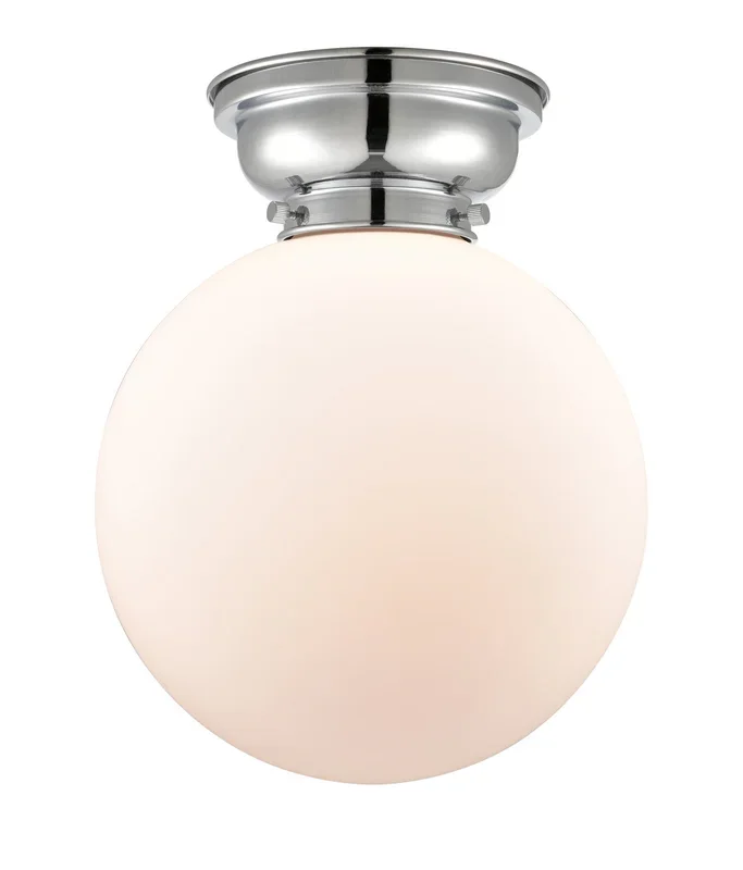 Innovations – 623-1F-PC-G201-10 – One Light Flush Mount – Franklin Restoration – Polished Chrome – 6231FPCG20110