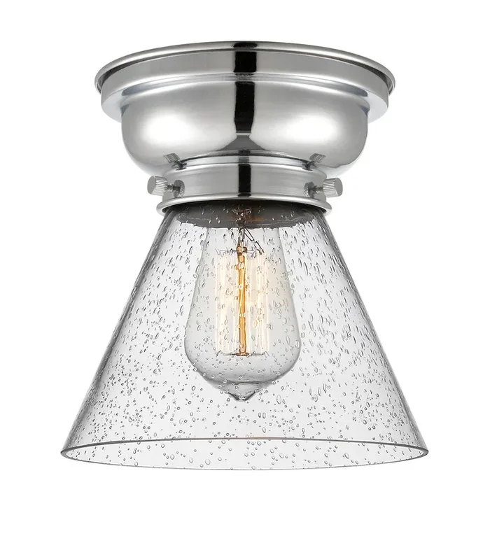Innovations – 623-1F-PC-G44 – One Light Flush Mount – Franklin Restoration – Polished Chrome – 6231FPCG44
