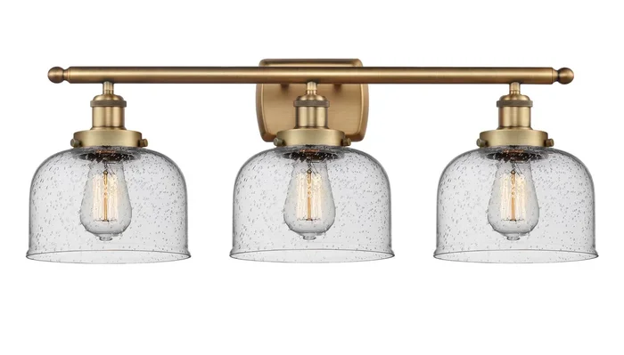 Innovations – 916-3W-BB-G74-LED – LED Bath Vanity – Ballston Urban – Brushed Brass – 9163WBBG74LED