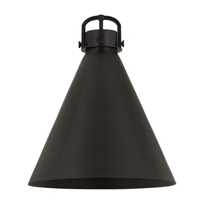 Innovations – M411-18BK – Shade – Downtown Urban – Matte Black – M41118BK