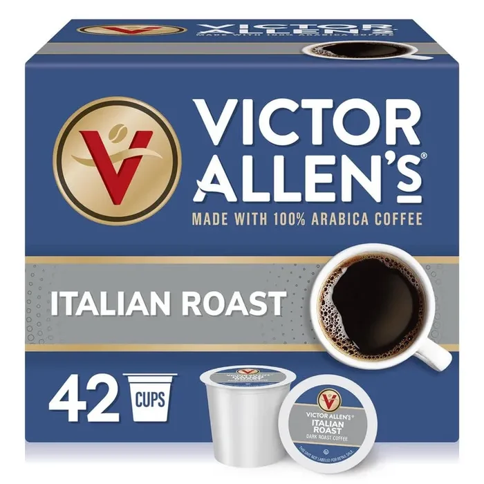 Italian Roast Coffee Dark Roast Single Serve Coffee Pods for Keurig K-Cup Brewers (42-Count)
