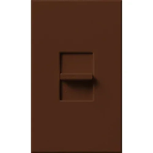 Lutron Novat 277V 450W Magnetic Low Voltage Single-Pole Slide-To-Off Dimmer Sienna (NTLV-600-277-SI)