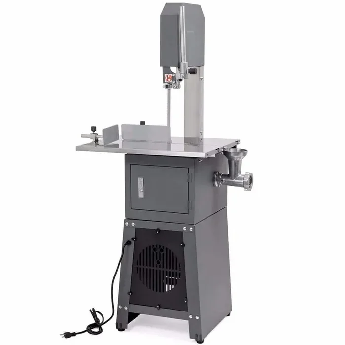 Meat Cutting Band Meatsaw Saw with Built-in Grinder and 3/4 HP Motor