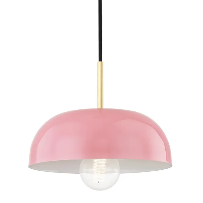 Mitzi – One Light Pendant – Avery – H199701SAGBPK