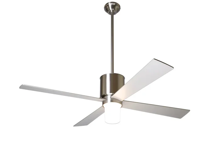 Modern Fan Co – LAP-BN-50-SV-552-003 – 50″Ceiling Fan – Lapa – Bright Nickel – LAPBN50SV552003