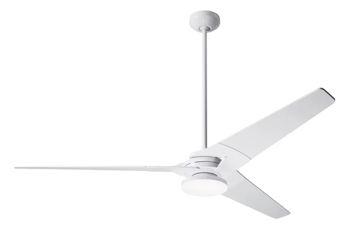 Modern Fan Co – TOR-GW-62-WH-272-002 – 62″Ceiling Fan – Torsion – Gloss White – TORGW62WH272002