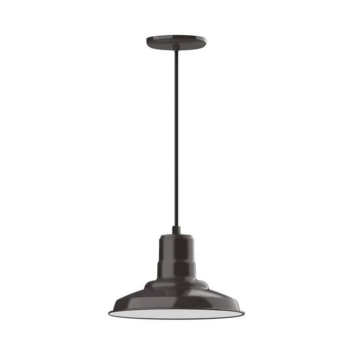 Montclair Light Works – PEB182-51-C24-L12 – LED Pendant – Warehouse – Architectural Bronze – PEB18251C24L12