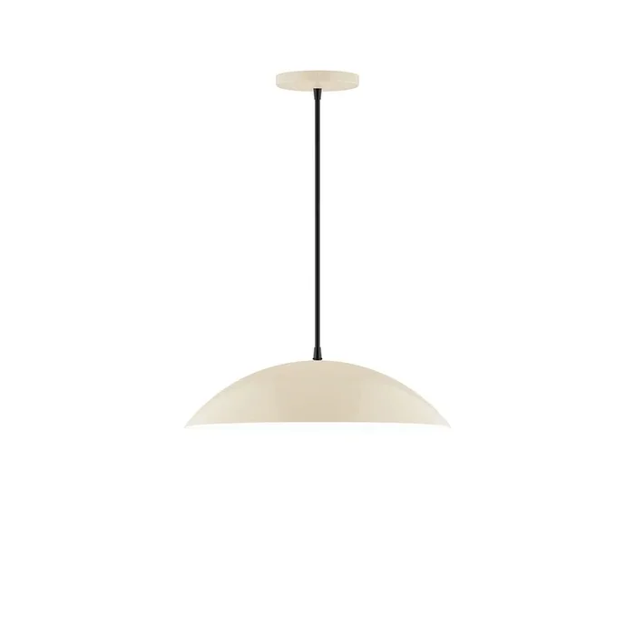 Montclair Light Works – PEB438-16-C20 – Two Light Pendant – Plateau – Cream – PEB43816C20