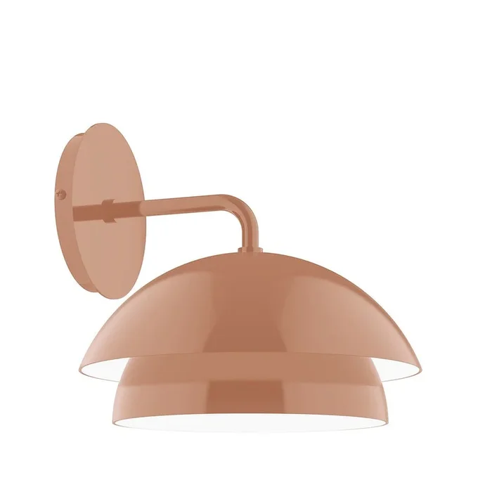 Montclair Light Works – SCJX445-19 – One Light Wall Sconce – Axis – Terracotta – SCJX44519