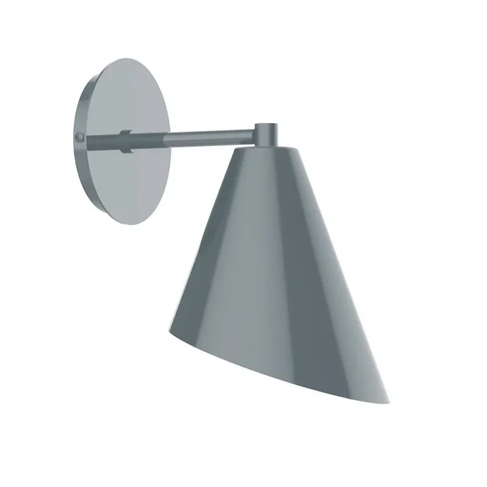 Montclair Light Works – SCK415-40-L10 – LED Wall Sconce – Jasmine – Slate Gray – SCK41540L10