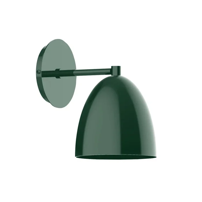 Montclair Light Works – SCK417-42 – One Light Wall Sconce – Jill – Forest Green – SCK41742