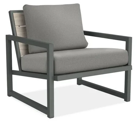 Montego Lounge Chairs in Urban Wood – Modern Outdoor Furniture – Room & Board
