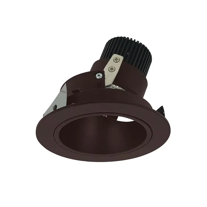 Nora 4 Inch Iolite High Lumen Round/Round Deep Reflector Adjustable Trim 1500/2000Lm 4000K Bronze Not Compatible With 2500Lm Housing (NIO-4RD40XBZ/HL)
