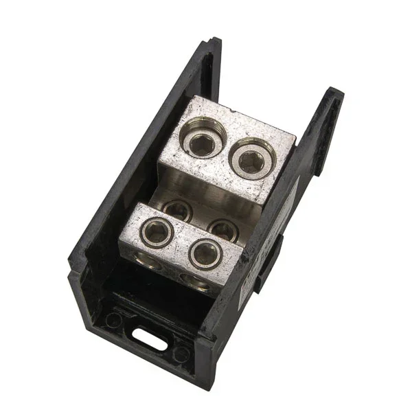 NSI 2 500 MCM-6 AWG Primary 4 4/0-6 Secondary Power Distribution Block (AL-R2-M4)