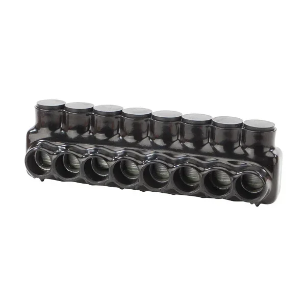 NSI 500 MCM-4 AWG Polaris Insulated Multi-Tap Connector 8-Port Single Sided Entry-2 Per Pack Priced Per Each (IPL500-8)
